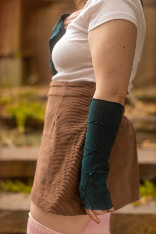 Bamboo Fleece Textured Arm Warmers - Image 19