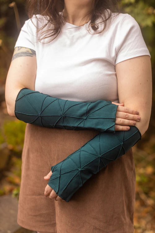 Bamboo Fleece Textured Arm Warmers - Image 20