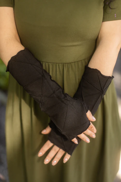 Bamboo Fleece Textured Arm Warmers - Image 5
