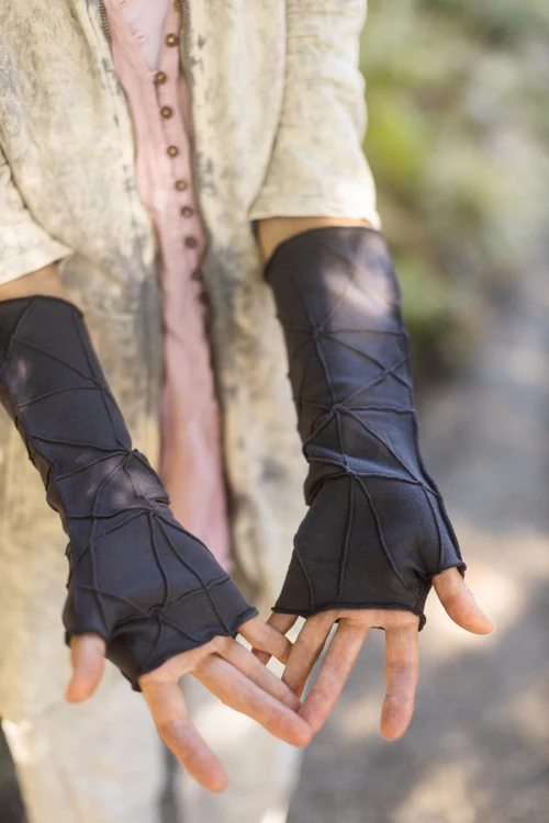 Bamboo Fleece Textured Arm Warmers - Image 8