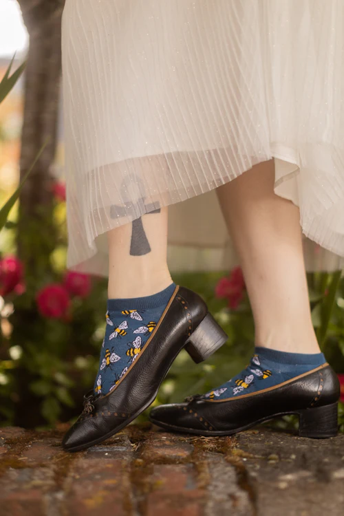 Bees Ankle Socks - Image 4