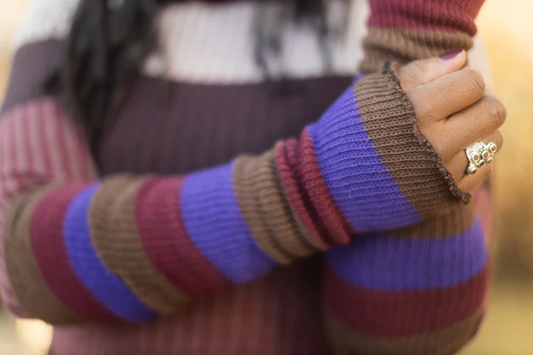 Berry Cobbler Stripes Warmers - Image 4