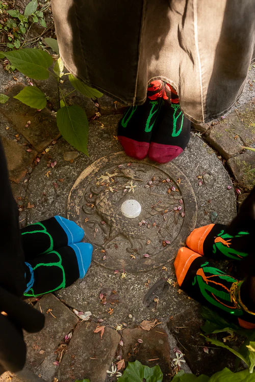 Botanical Nouveau Crew Socks - Image 9
