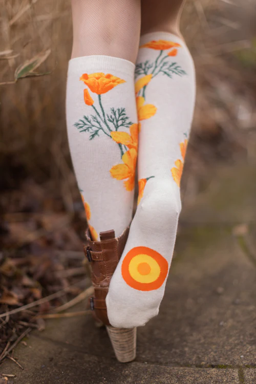 California Poppy Knee High - Image 2