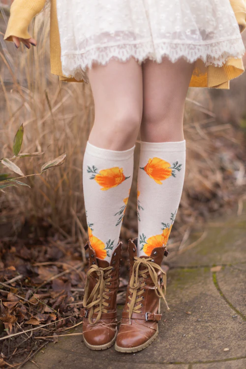 California Poppy Knee High - Image 4