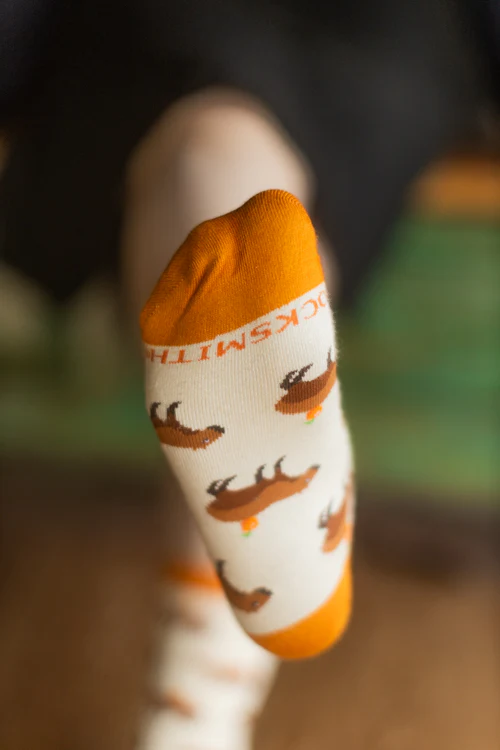 Capybara Orange Bamboo Crew - Image 5