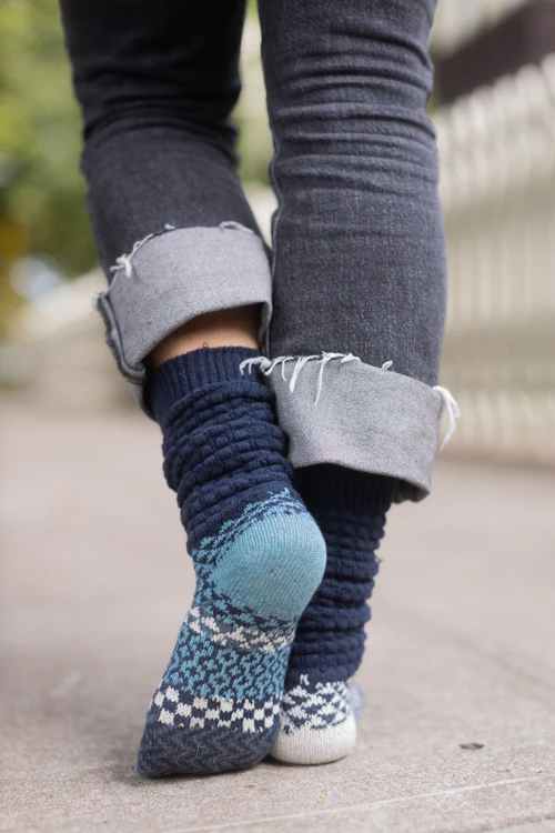Cerulean Slouch Sock - Image 3