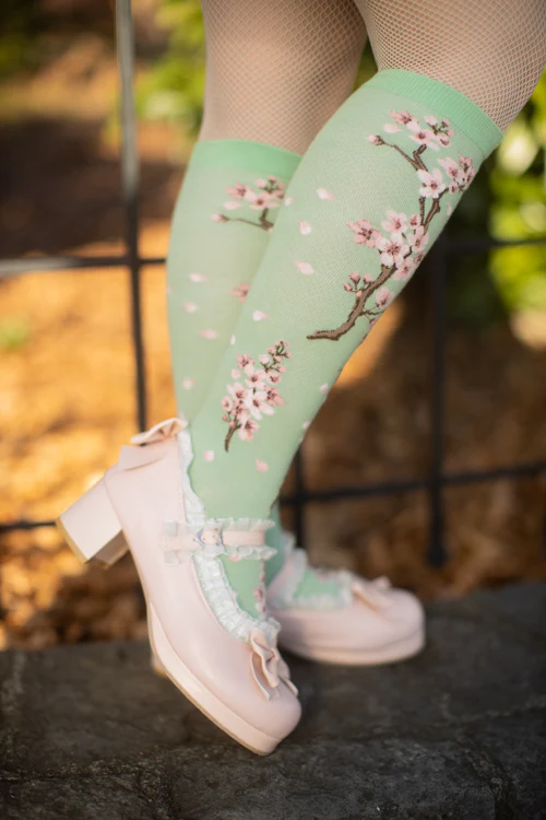 Cherry Blossom Knee High - Image 10
