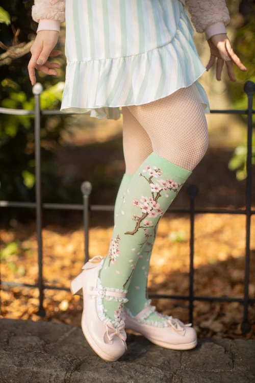 Cherry Blossom Knee High - Image 9