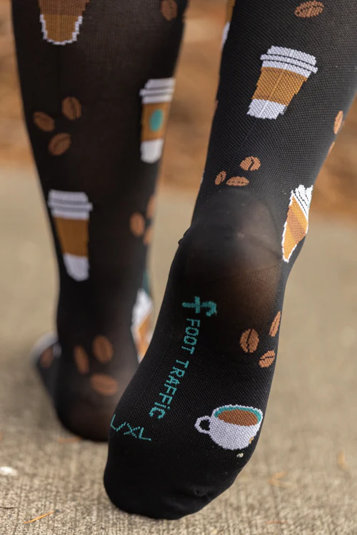 Coffee Compression Knee High - Image 6