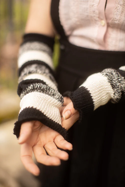 Cookies and Cream Stripes Warmers - Image 2