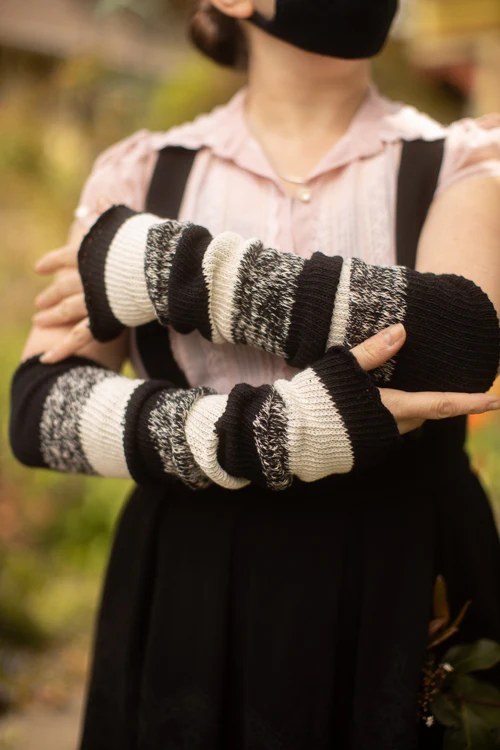 Cookies and Cream Stripes Warmers - Image 3