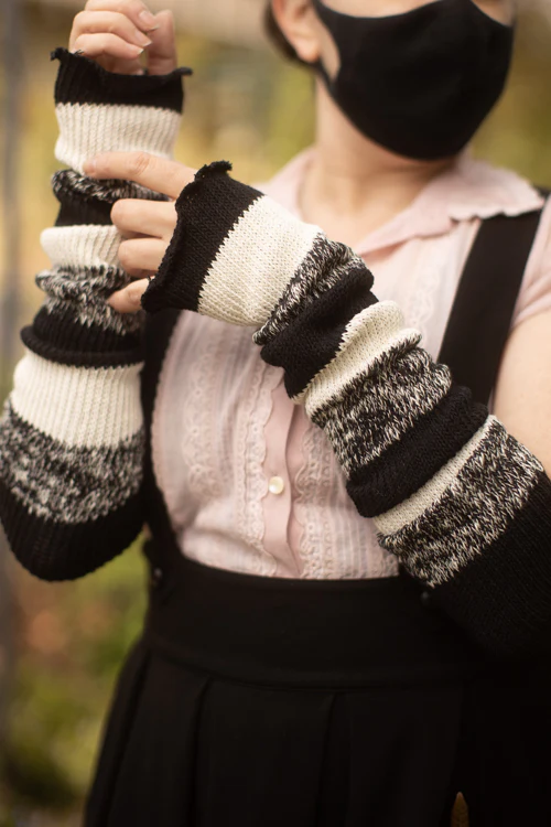 Cookies and Cream Stripes Warmers - Image 5