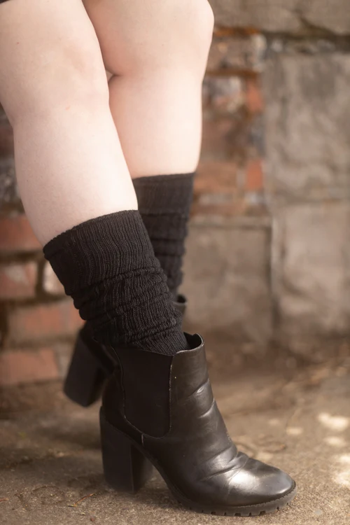 Cotton Slouch Socks - Image 3