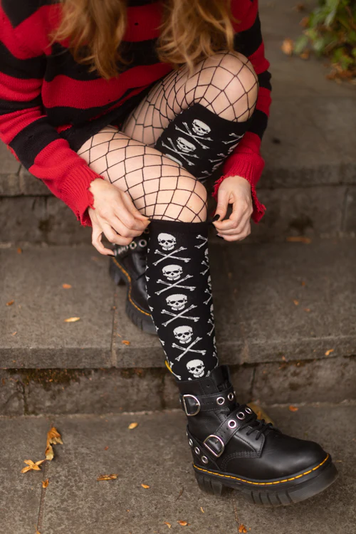 Crossbones Knee High - Image 4