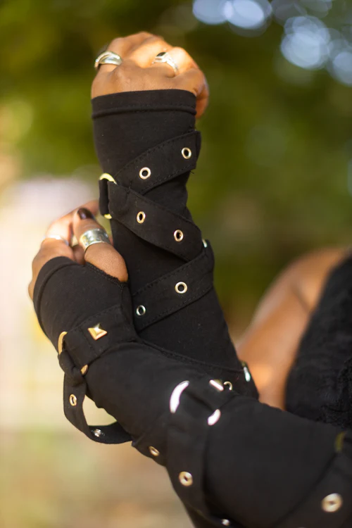 D-Ring Studded Arm Warmer - Image 2