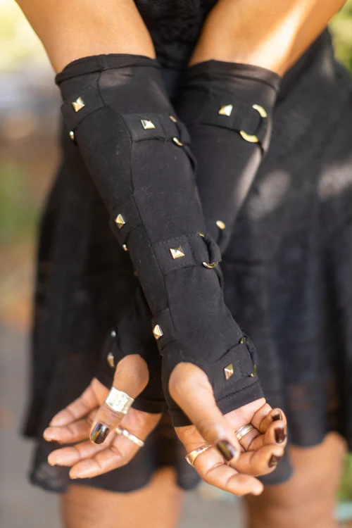 D-Ring Studded Arm Warmer - Image 3