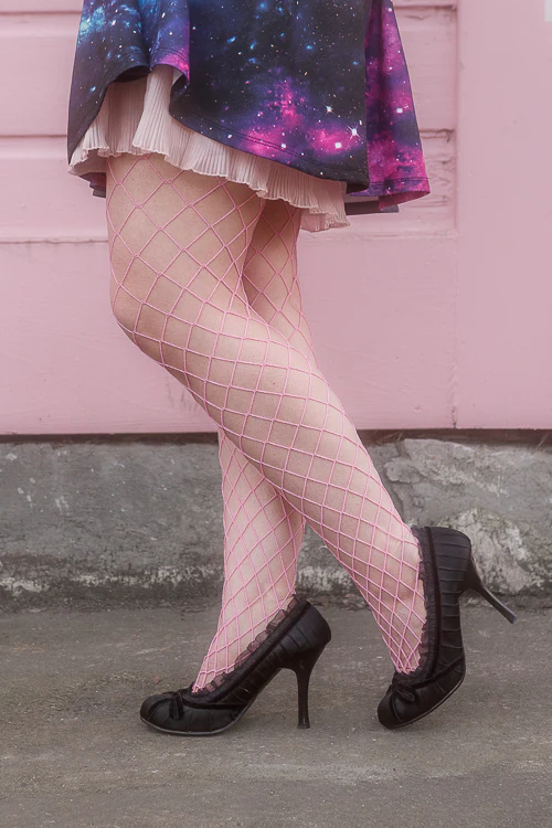 Diamond Net Pantyhose - Image 16