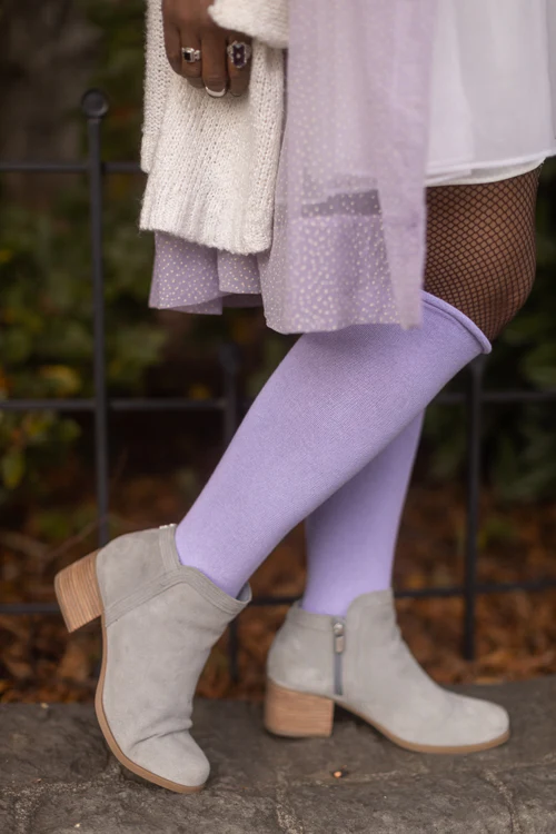 Roll Top Knee Socks - Image 5