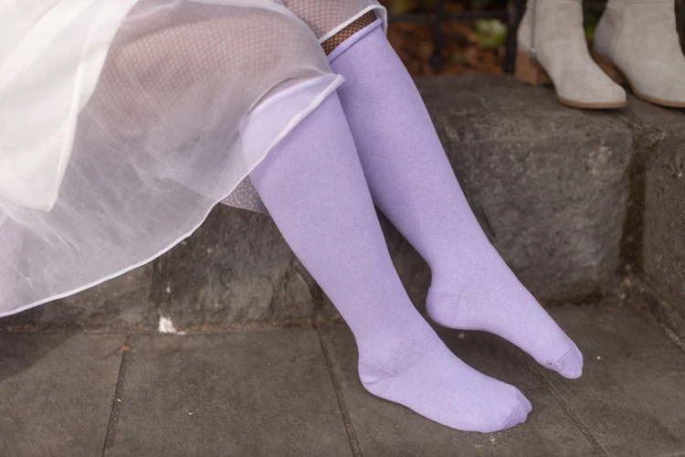 Roll Top Knee Socks - Image 7