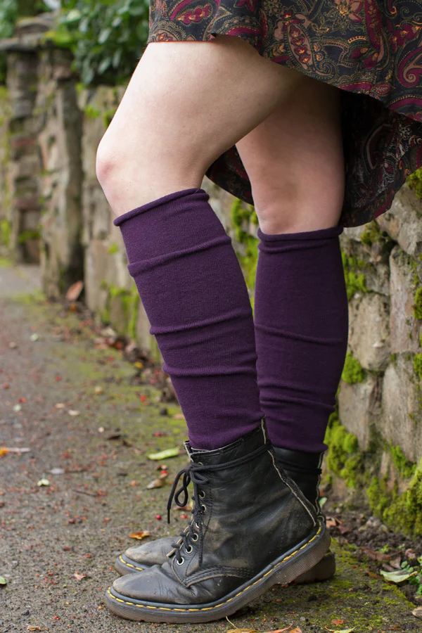 Roll Top Knee Socks - Image 8