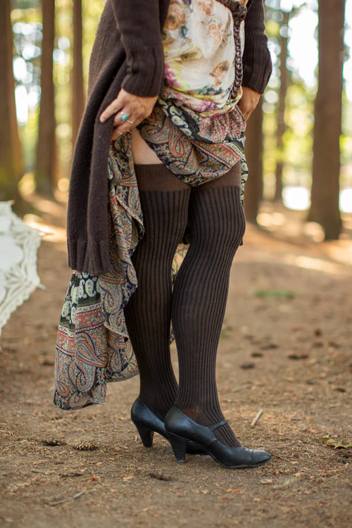 Vertical Lines Thigh High - Image 7