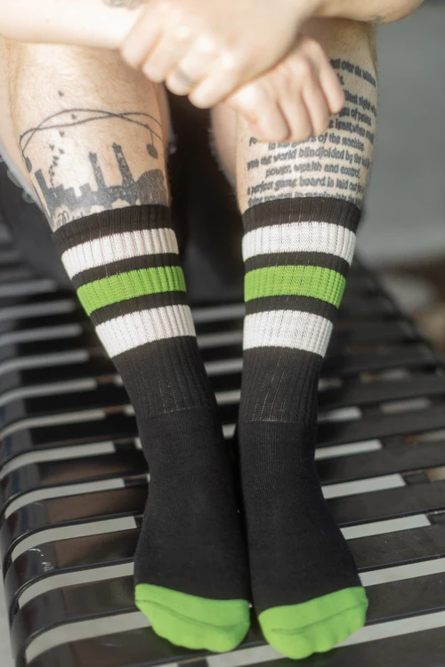 Elroy Retro Gym Crew Socks - Image 2