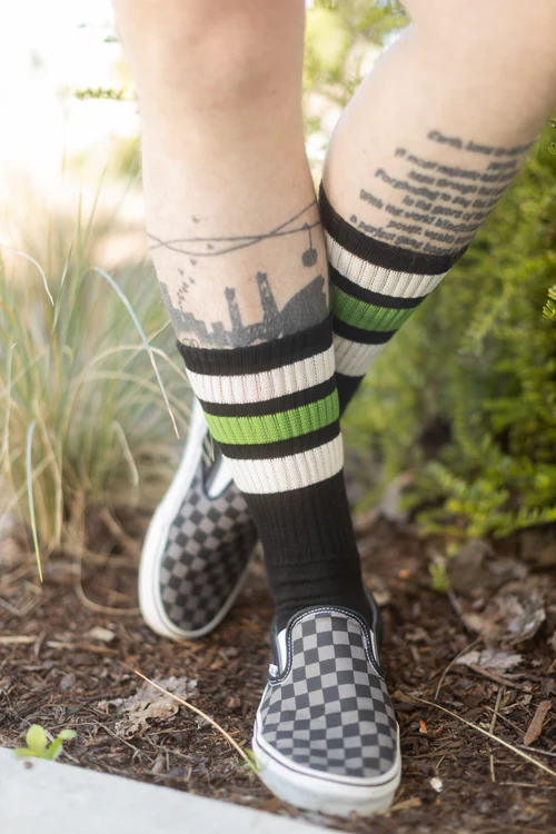 Elroy Retro Gym Crew Socks - Image 3