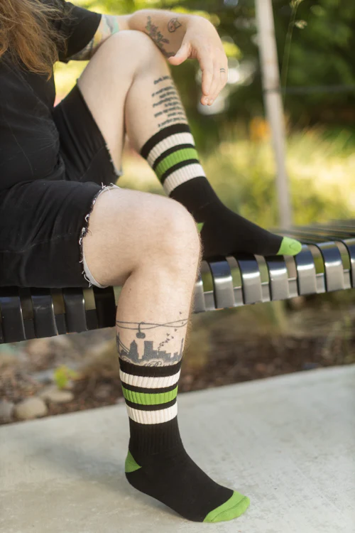 Elroy Retro Gym Crew Socks - Image 4