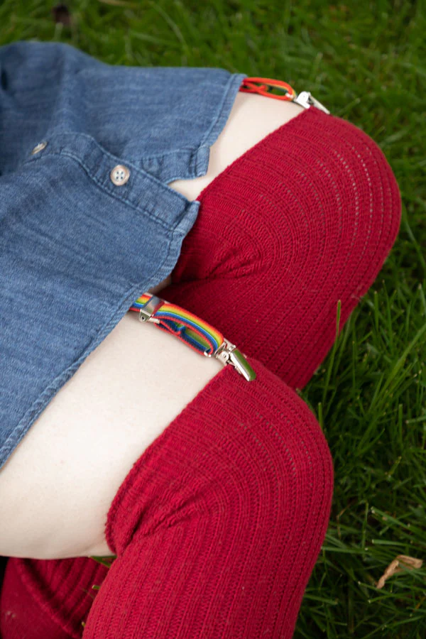 Extra Long Rainbow Double Grip Clips - Image 3