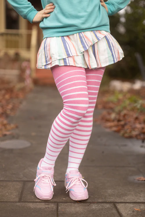 Longer Gradient Stripe Extraordinary Thigh High - Image 20