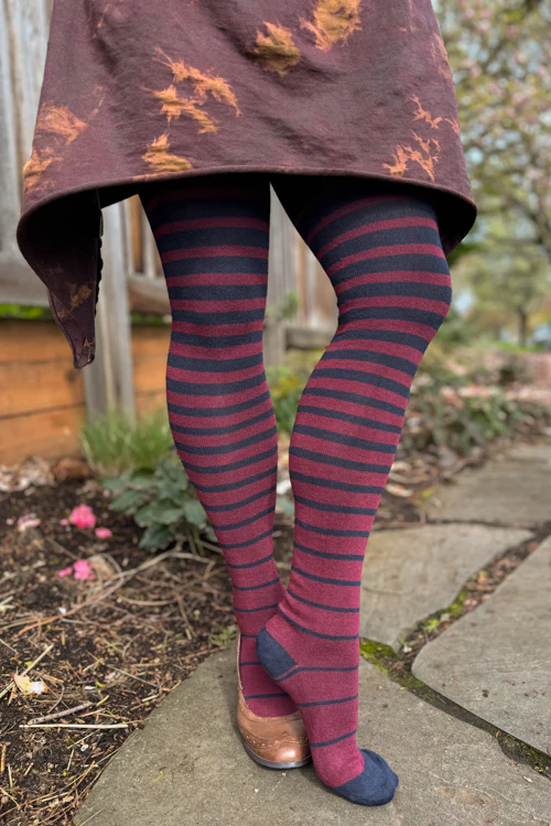 Longer Gradient Stripe Extraordinary Thigh High - Image 4