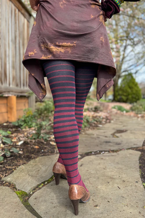 Longer Gradient Stripe Extraordinary Thigh High - Image 5