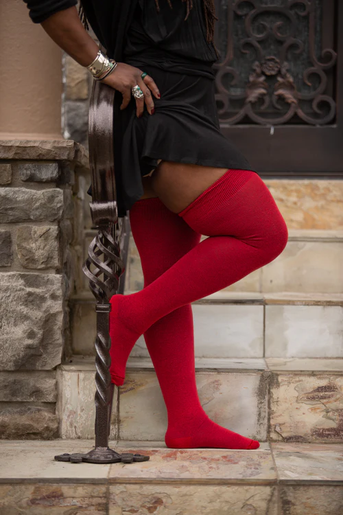 Longer Extraordinary Thigh High Socks - Image 31