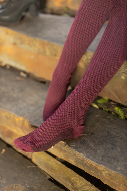 Longer Waffle Thigh High - Image 6