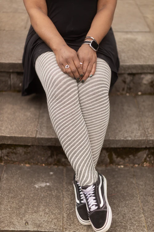 Longer Spiral Wool Extraordinary Thigh High* - Image 2