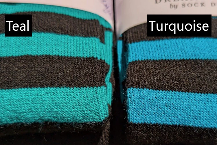 Acrylic Gradient Stripes Extraordinary Thigh High - Image 15