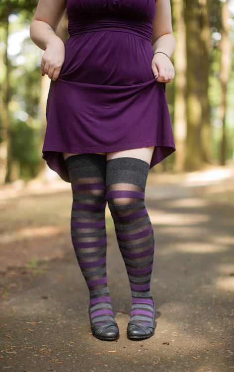 Gossamer Stripes Extraordinary Thigh High - Image 6