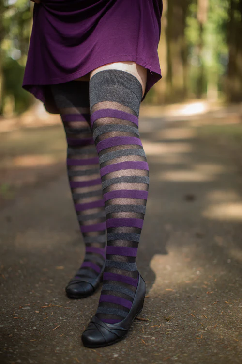 Gossamer Stripes Extraordinary Thigh High - Image 7