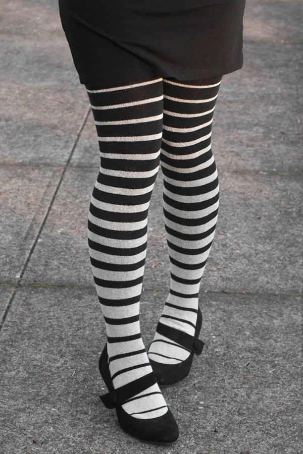 Gradient Stripes Extraordinary Thigh High - Image 5