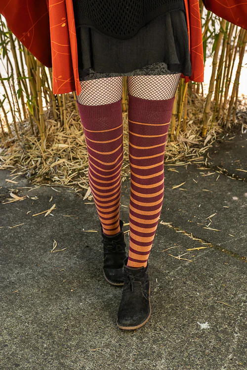 Gradient Stripes Extraordinary Thigh High - Image 8