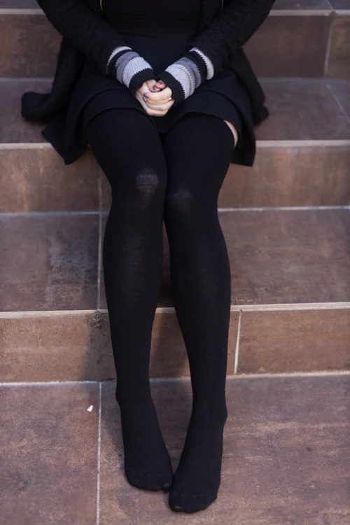 Merino Wool Extraordinary Thigh High - Image 5