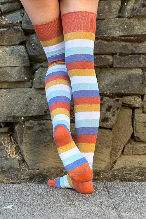 Pride Stripes Extraordinary Thigh High Socks - Image 15