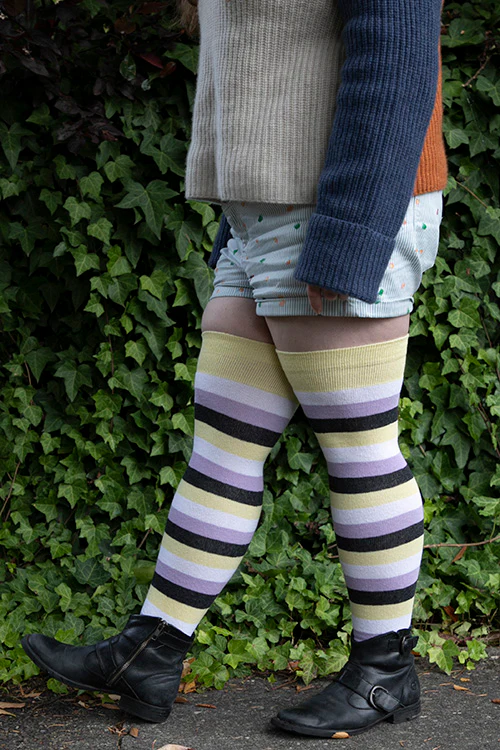 Pride Stripes Extraordinary Thigh High Socks - Image 31