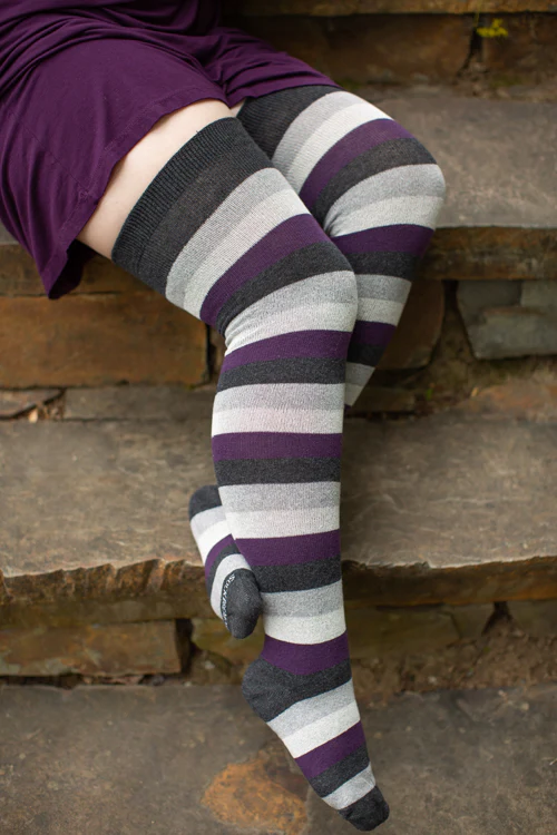 Pride Stripes Extraordinary Thigh High Socks - Image 8
