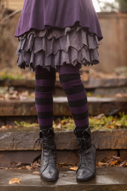 Striped Extraordinary Thigh High Socks - Image 49
