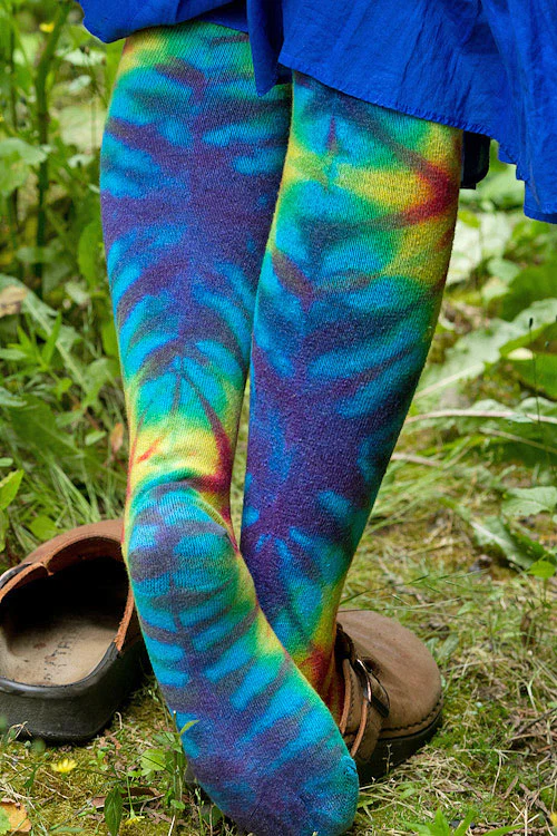 Tie Dyed Extraordinary Thigh High - Image 4
