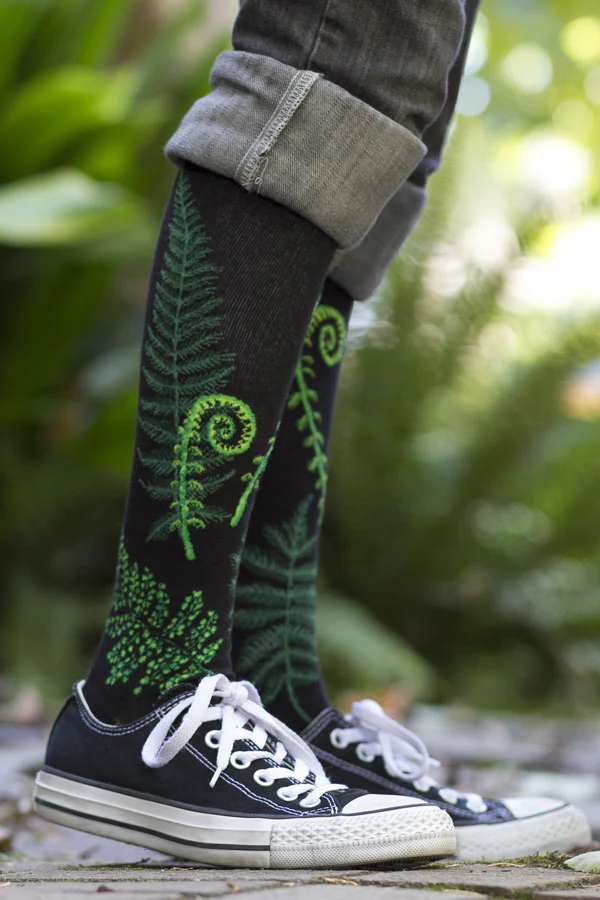 Ferns and Fiddleheads Knee High - Image 5