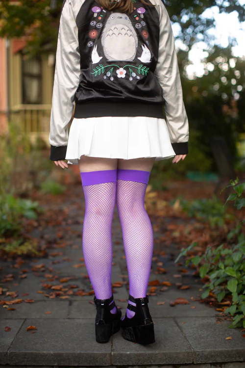 Fishnet Thigh High - Image 18
