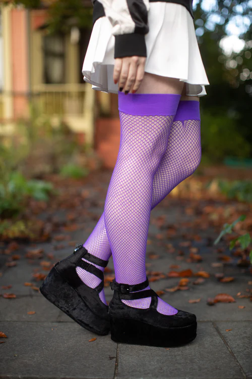 Fishnet Thigh High - Image 19